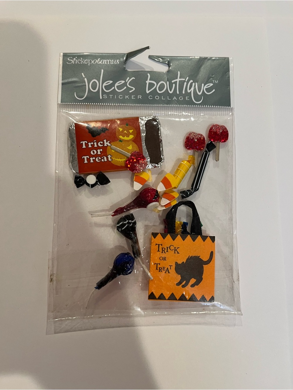 Jolee's Boutique Halloween Sticker Collage - Orange & Black